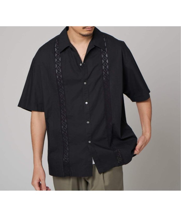 【エディフィス/EDIFICE / MEN】のIndia make(インディア メイク) ポプリン ピンタックシャツ インテリア・キッズ・メンズ・レディースファッション・服の通販 founy(ファニー) https://founy.com/ ファッション Fashion メンズファッション Fashion for Men インド Indian Textile ギャザー Gathered, Ruffled コレクション Collection, Seasonal Line フラット Flat, Flat Shoes レース Lace, Lace Fabric 半袖 Short Sleeve, Half Sleeve 夏 Summer |ID: prp329100004617990 ipo3291000000033097444