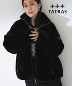 【デミルクス ビームス/Demi-Luxe BEAMS】の【オーバーサイズ/ふわふわ/フェミニン】TATRAS / BARBRA ボア ブルゾン 25AW タトラス 冬アウター BLACK|ID: prp329100004618011 ipo3291000000033173138