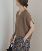 【アーバンリサーチ ドアーズ/URBAN RESEARCH DOORS】のVネックコクーンニット CAMEL|ID: prp329100004618043 ipo3291000000033642723