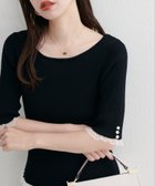 【ナチュラルクチュール/natural couture】の前後2WAYシアーフリルリブニット 人気、トレンドファッション・服の通販 founy(ファニー) ファッション Fashion レディースファッション Fashion for Women トップス・カットソー Cut & Sew Tops ニット Knit Tops & Sweaters キャミワンピース Cami Dress, Slip Dress シューズ Shoes, Footwear シンプル Simple, Minimal ジャケット Jacket, Outerwear スニーカー Sneakers, Trainers タイトスカート Pencil Skirt, Tight Skirt デコルテ Décolleté, Neckline デニム Denim, Jeans Material パール Pearl, Pearl Accent フィット Fit, Slim Fit フェミニン Feminine, Girly フラット Flat, Flat Shoes リラックス Relax, Relaxed Fit レース Lace, Lace Fabric ワイド Wide, Wide Fit エレガント 上品 Elegant 2025年 2025 2025-2026秋冬・A/W Autumn/Winter 2025–26 AW25–26 thumbnail ブラック|ID: prp329100004618056 ipo3291000000033280731