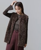 【ナノ ユニバース/nano universe】のカーリーファーミドルベスト 人気、トレンドファッション・服の通販 founy(ファニー) ファッション Fashion レディースファッション Fashion for Women アウター Coat / Outerwear Collection トップス・カットソー Cut & Sew Tops ベスト&ジレ / 重ね着スタイル Vests & Gilets 秋 Autumn シンプル Simple, Minimal タフタ Taffeta, Structured Fabric フェイクファー Faux Fur, Imitation Fur フェミニン Feminine, Girly ベスト Vest, Waistcoat モコモコ Fuzzy, Fluffy リュクス Luxury, Elegant, High-End, Chic ロング Long, Long-Length おすすめ Recommended / Our Picks 2024年 2024 2024-2025秋冬・A/W Autumn/Winter 2024–25 AW24–25 thumbnail ブラウン|ID: prp329100004618060 ipo3291000000033098223