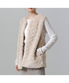 【ナノ ユニバース/nano universe】のカーリーファーミドルベスト 人気、トレンドファッション・服の通販 founy(ファニー) ファッション Fashion レディースファッション Fashion for Women アウター Coat / Outerwear Collection トップス・カットソー Cut & Sew Tops ベスト&ジレ / 重ね着スタイル Vests & Gilets 秋 Autumn シンプル Simple, Minimal タフタ Taffeta, Structured Fabric フェイクファー Faux Fur, Imitation Fur フェミニン Feminine, Girly ベスト Vest, Waistcoat モコモコ Fuzzy, Fluffy リュクス Luxury, Elegant, High-End, Chic ロング Long, Long-Length おすすめ Recommended / Our Picks 2024年 2024 2024-2025秋冬・A/W Autumn/Winter 2024–25 AW24–25 thumbnail ライトベージュ1|ID: prp329100004618060 ipo3291000000033098225