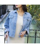 【ノエラ/Noela】のパールビジューデニムジャケット 人気、トレンドファッション・服の通販 founy(ファニー) ファッション Fashion レディースファッション Fashion for Women アウター Coat / Outerwear Collection レディースジャケット・軽アウター Jackets デニムジャケット / カジュアルアウター Denim Jackets インディゴ Indigo Denim ジャケット Jacket, Outerwear デニム Denim, Jeans Material バランス Balance, Style Balance パール Pearl, Pearl Accent ビジュー Bijou, Jewel-like Accent ポケット Pocket, Pocket Detail thumbnail インディゴブルー|ID: prp329100004618091 ipo3291000000033714000