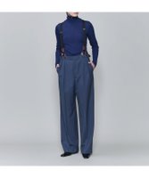 【ビューティ&ユース ユナイテッドアローズ/BEAUTY&YOUTH / UNITED ARROWS】の6(ROKU) タック オーバー パンツ 人気、トレンドファッション・服の通販 founy(ファニー) ファッション Fashion レディースファッション Fashion for Women パンツ Pants & Trousers おすすめ Recommended / Our Picks サスペンダー Suspenders, Braces ストライプ Stripe, Striped Pattern センター Center, Center Line プリーツ Pleats, Pleated マニッシュ Mannish, Boyish ルーズ Loose, Oversized |ID:prp329100004618102