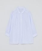 【マッキントッシュ フィロソフィー/MACKINTOSH PHILOSOPHY】のリネンミックスレギュラーカラーシャツ 人気、トレンドファッション・服の通販 founy(ファニー) ファッション Fashion レディースファッション Fashion for Women トップス・カットソー Cut & Sew Tops シャツ・ブラウス・オフィスカジュアル Elegant Blouses & Button-Ups おすすめ Recommended / Our Picks ギャザー Gathered, Ruffled チュニック Tunic, Long Top レギュラー Regular, Standard Fit 夏 Summer 春 Spring 秋 Autumn thumbnail ライトブルー|ID: prp329100004618335 ipo3291000000033105404