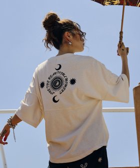 【ローズバッド/ROSE BUD】のHLAADAforROSEBUD/EMBROIDERY FOOT BALL TEE 人気、トレンドファッション・服の通販 founy(ファニー) ファッション Fashion レディースファッション Fashion for Women インド Indian Textile コレクション Collection, Seasonal Line デニム Denim, Jeans Material トレンド Trend, Trending Now 人気 Popular, Best Seller フェミニン Feminine, Girly プリント Print, Printed Pattern モチーフ Motif, Design Theme リゾート Resort, Vacation Style ワイド Wide, Wide Fit 夏 Summer |ID:prp329100004618457