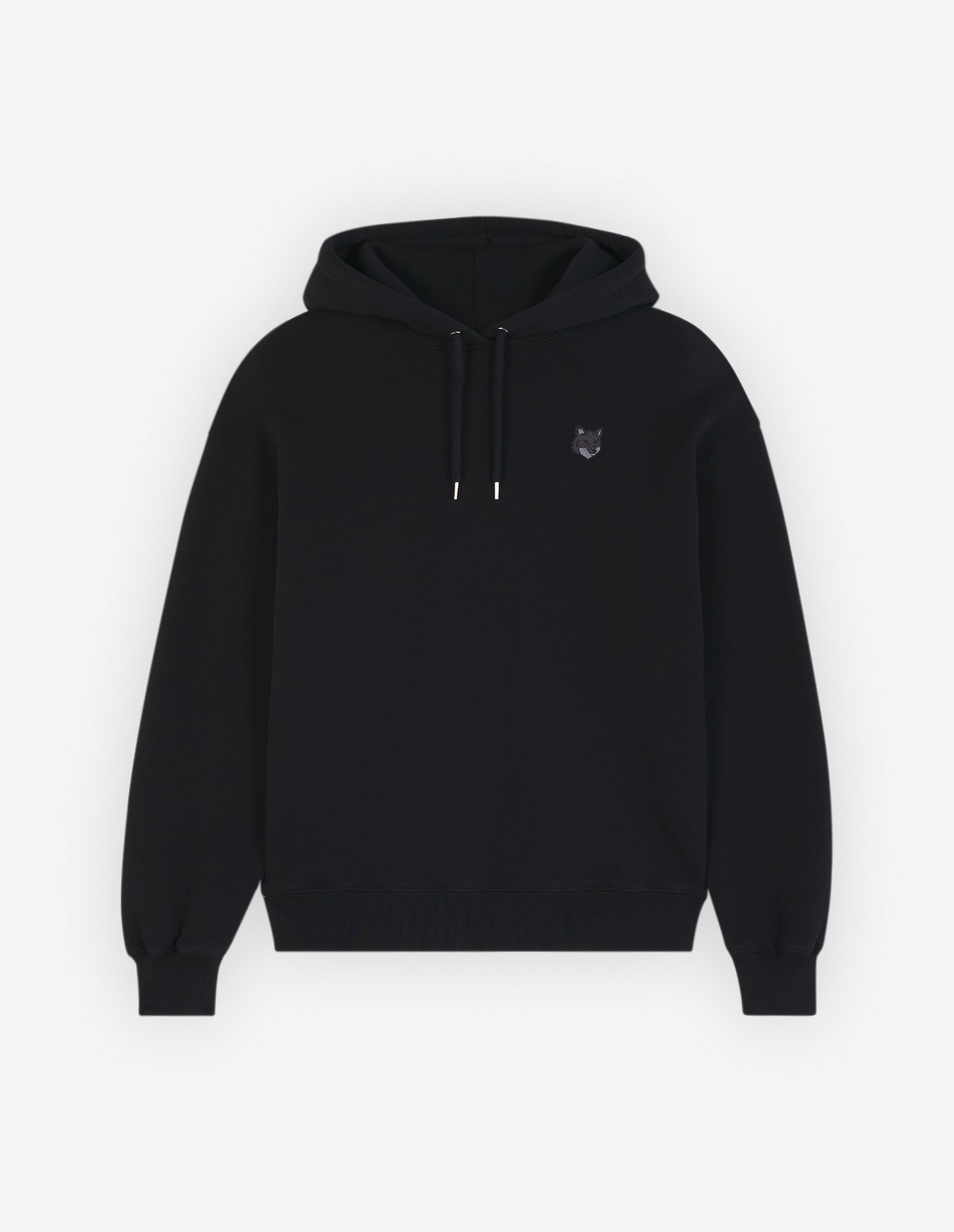 【メゾン キツネ/MAISON KITSUNE】のMAISON KITSUNE/BOLD FOX HEAD PATCH COMFORT HOODIE インテリア・キッズ・メンズ・レディースファッション・服の通販 founy(ファニー) 　ファッション　Fashion　レディースファッション　Fashion for Women　ドローストリング　Drawstring, Pull Cord　パッチ　Patch, Appliqué　夏　Summer　S/S・春夏　SS, Spring/Summer, Warm Season　無地　Plain, Solid Color　長袖　Long Sleeve, Full Sleeve　BLACK|ID: prp329100004618464 ipo3291000000033580273