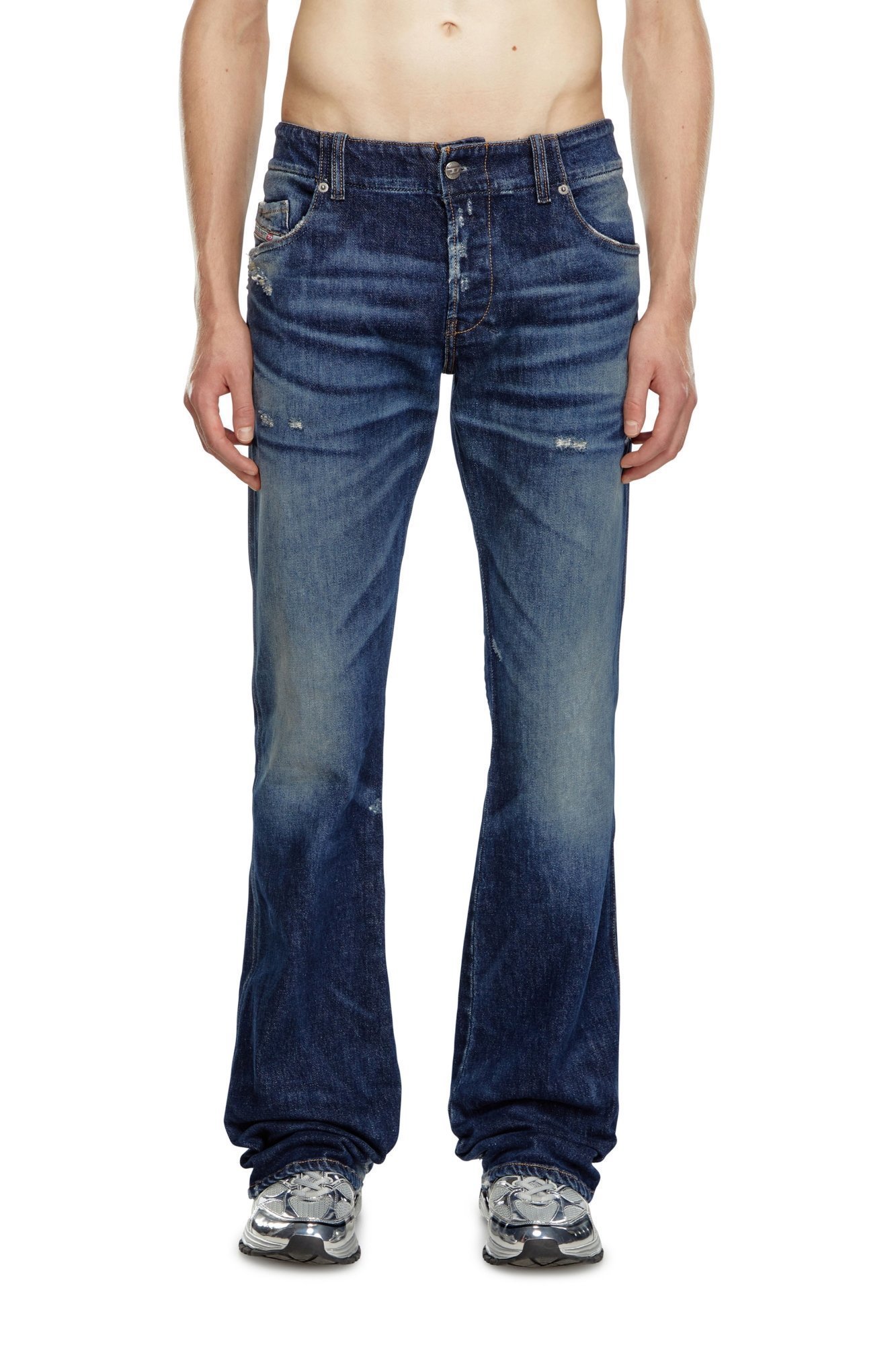 【ディーゼル/DIESEL / MEN】のメンズ デニム スリム ブーツカット D-BACKLER L.30 人気、トレンドファッション・服の通販 founy(ファニー) 　ファッション　Fashion　メンズファッション　Fashion for Men　ウォッシュ　Washed Finish　ストレッチ　Stretch, Stretchy Fabric　スリム　Slim, Slim Fit　ダメージ　Distressed, Destroyed　デニム　Denim, Jeans Material　フィット　Fit, Slim Fit　ベーシック　Basic, Essential　メンズ　Men's, Menswear　 other-1|ID: prp329100004618490 ipo3291000000033339494