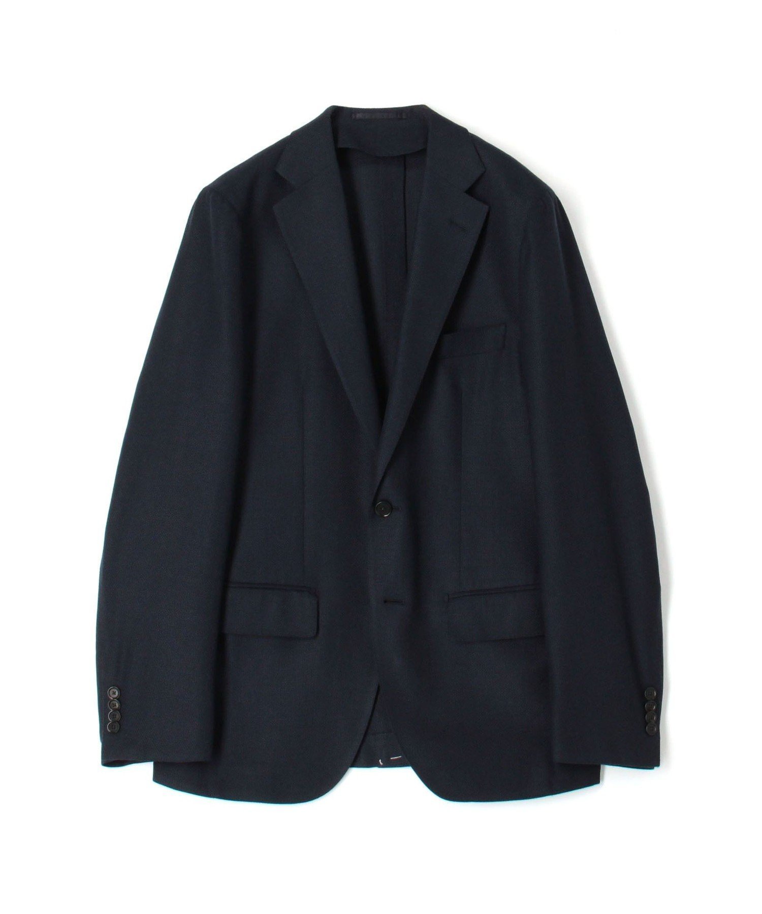 【トゥモローランド/TOMORROWLAND / MEN】のコットンウール ホップサック シングルブレステッド2Bジャケット Di PRAY インテリア・キッズ・メンズ・レディースファッション・服の通販 founy(ファニー) 　ファッション　Fashion　メンズファッション　Fashion for Men　イタリア　Italy　カーディガン　Cardigan, Knitwear　シェイプ　Shape, Slim Fit　ジャケット　Jacket, Outerwear　ビジネス 仕事 通勤　Business / Work / Commuting　ベーシック　Basic, Essential　定番　Standard, Basic Item　軽量　Lightweight, Ultra Light　69 ネイビー|ID: prp329100004618491 ipo3291000000033108951