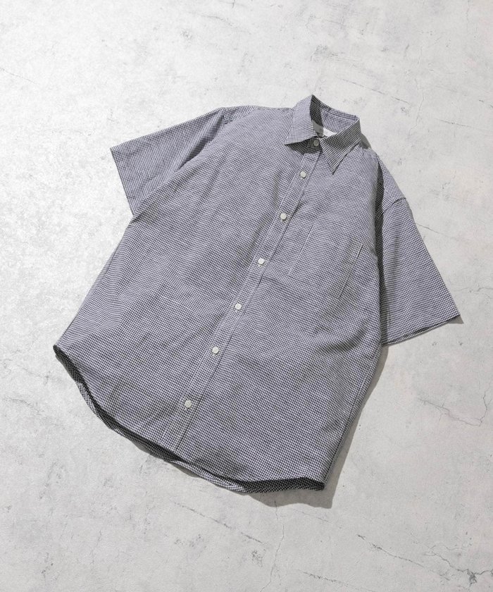 【アーバンリサーチ ロッソ/URBAN RESEARCH ROSSO / MEN】の『防シワ』『XLサイズあり』ハイパフォーマンスリネンレギュラー半袖シャツ インテリア・キッズ・メンズ・レディースファッション・服の通販 founy(ファニー) https://founy.com/ ファッション Fashion メンズファッション Fashion for Men サングラス Sunglasses, Shades サンダル Sandals, Summer Shoes シンプル Simple, Minimal スニーカー Sneakers, Trainers スラックス Slacks, Dress Pants デニム Denim, Jeans Material パフォーマンス Performance, Active Function ベーシック Basic, Essential 半袖 Short Sleeve, Half Sleeve リネン Linen, Linen Fabric リュック Backpack, Rucksack レギュラー Regular, Standard Fit ワーク Workwear, Utility Style S/S・春夏 SS, Spring/Summer, Warm Season おすすめ Recommended / Our Picks 夏 Summer エレガント 上品 Elegant ビジネス 仕事 通勤 Business / Work / Commuting 2025年 2025 2025春夏・S/S Spring/Summer 2025 SS25 |ID: prp329100004618503 ipo3291000000033180499