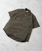 【アーバンリサーチ ロッソ/URBAN RESEARCH ROSSO / MEN】の『防シワ』『XLサイズあり』ハイパフォーマンスリネンレギュラー半袖シャツ KHAKI|ID: prp329100004618503 ipo3291000000033180506