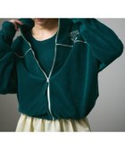【サロン アダム エ ロペ/SALON adam et rope'】のトラックジャケット-CreamyCotton /クリーミーコットン- 人気、トレンドファッション・服の通販 founy(ファニー) ファッション Fashion レディースファッション Fashion for Women アウター Coat / Outerwear Collection レディースジャケット・軽アウター Jackets ジャケット Jacket, Outerwear thumbnail グリーン(30)|ID: prp329100004618540 ipo3291000000033282840