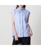【ユナイテッドアローズ/UNITED ARROWS】のフリルカラー フレンチスリーブ ブラウス LT.BLUE|ID:prp329100004618544