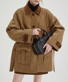 【チュクラ/chuclla】のラグラン ウールツイードジャケット FD23W194 Fano Studios 人気、トレンドファッション・服の通販 founy(ファニー) ファッション Fashion レディースファッション Fashion for Women アウター Coat / Outerwear Collection レディースジャケット・軽アウター Jackets おすすめ Recommended / Our Picks シンプル Simple, Minimal トレンド Trend, Trending Now リアル Real, Realistic thumbnail ブラウン|ID: prp329100004618587 ipo3291000000033544225