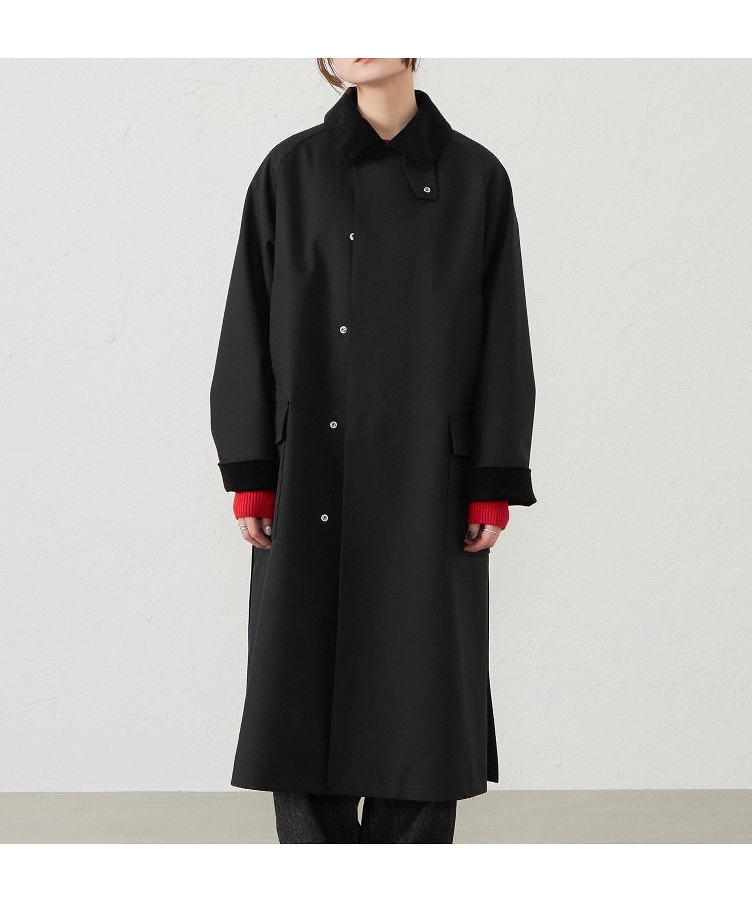 【マッキントッシュ フィロソフィー/MACKINTOSH PHILOSOPHY】の【アニチューブ掲載】GREY LABEL 【SOMERFORD LONG(サマーフォード ロング)】 インテリア・キッズ・メンズ・レディースファッション・服の通販 founy(ファニー) 　ファッション　Fashion　レディースファッション　Fashion for Women　おすすめ　Recommended / Our Picks　クラシック　Classic, Timeless Style　コレクション　Collection, Seasonal Line　コーデュロイ　Corduroy, Cord Fabric　サマー　Summer, Summer Style　シルバー　Silver, Metallic Silver　スリット　Slit, Slit Detail　スリーブ　Sleeve, Long Sleeve / Short Sleeve　ポケット　Pocket, Pocket Detail　ロング　Long, Long-Length　冬　Winter / This Winter　春　Spring　秋　Autumn　ブラック|ID: prp329100004618589 ipo3291000000033110552