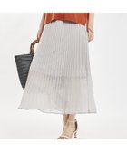 【アバハウスマヴィ/abahouse mavie】の【セットアップ対応】シアープリーツスカート グレージュ|ID: prp329100004618686 ipo3291000000033645778