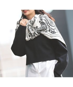 【デミルクス ビームス/Demi-Luxe BEAMS】の【残りわずか/大ヒット】manipuri / バンダナ ストール 25AW マニプリ 人気、トレンドファッション・服の通販 founy(ファニー) ファッション Fashion レディースファッション Fashion for Women 2025年 2025 2025-2026秋冬・A/W Autumn/Winter 2025–26 AW25–26 クラシック Classic, Timeless Style ストール Stole, Wrap バンダナ Bandana, Head Scarf モノトーン Monotone, Black and White |ID:prp329100004618784