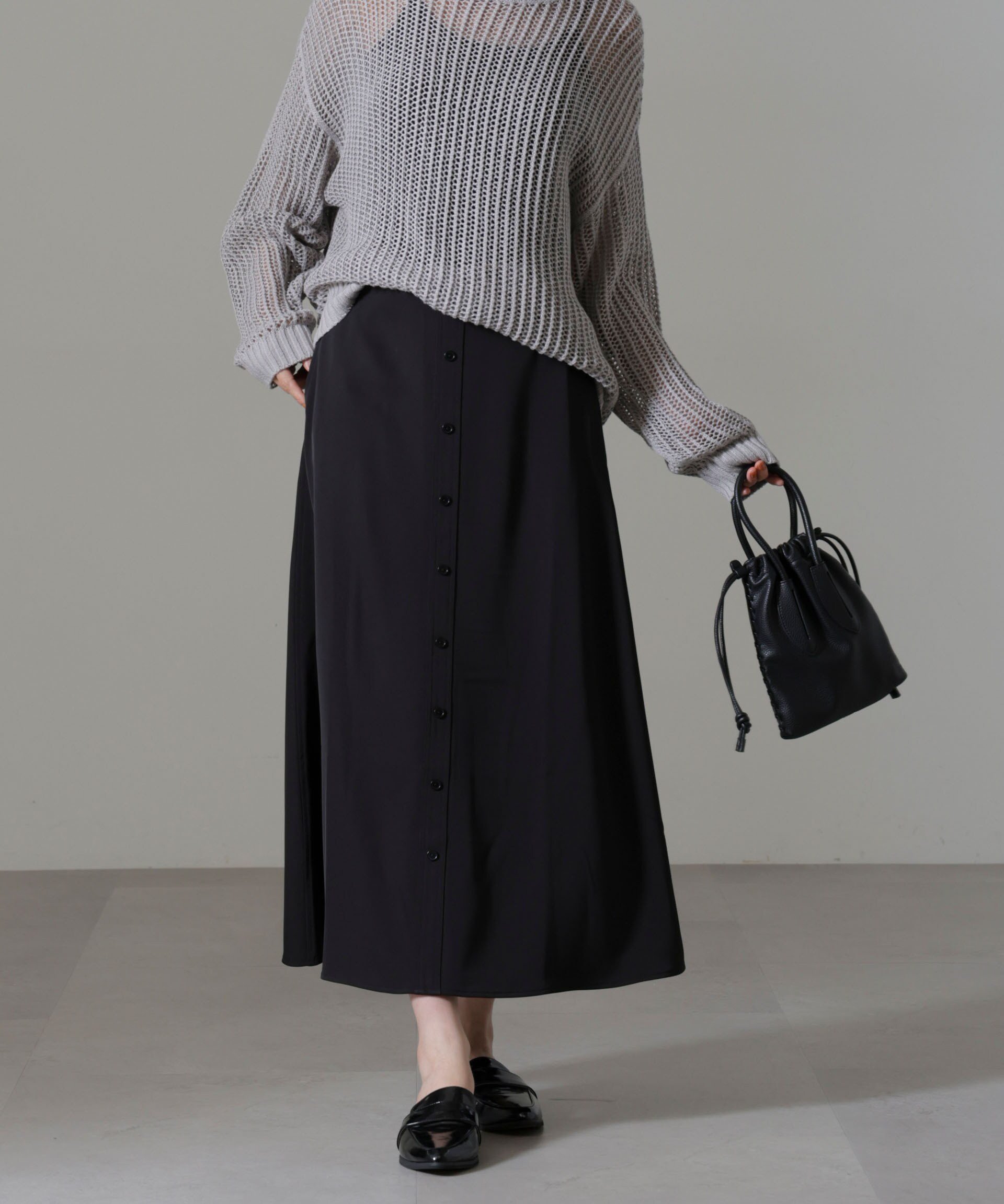 【ナノ ユニバース/nano universe】のフロントボタンフレアスカート(セットアップ可) 人気、トレンドファッション・服の通販 founy(ファニー) 　ファッション　Fashion　レディースファッション　Fashion for Women　セットアップ　Matching Sets　スカート・ミニ/ミディ/マキシ　Skirts / Mini, Midi & Maxi Skirts　スカート　Skirts　Aライン・フレアスカート　A-Line & Flared Skirts　カットソー　Cut and Sewn Top　シンプル　Simple, Minimal　セットアップ　Set-Up, Coordinated Outfit　フレア　Flare, Flared　フロント　Front, Front Design　リブニット　Rib Knit, Ribbed Knit　おすすめ　Recommended / Our Picks　2024年　2024　2024-2025秋冬・A/W　Autumn/Winter 2024–25 AW24–25　 other-1|ID: prp329100004618802 ipo3291000000033116879