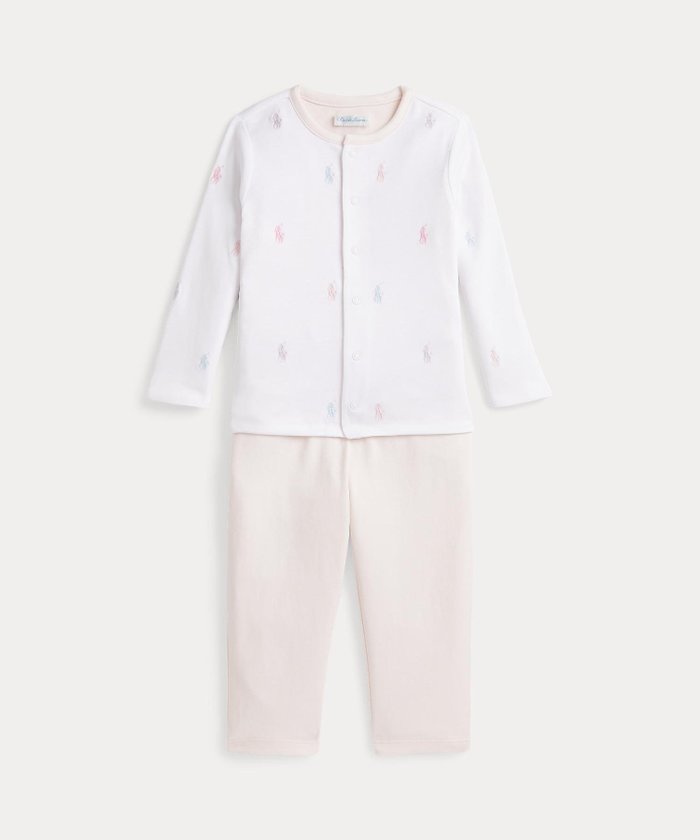 【ラルフローレン/RALPH LAUREN / KIDS】の(ベビー)Polo ポニー リバーシブル ジャケット パンツ セット インテリア・キッズ・メンズ・レディースファッション・服の通販 founy(ファニー) https://founy.com/ ファッション Fashion キッズファッション Fashion for Kids ボトムス Bottoms ジャケット Jacket, Outerwear パッチ Patch, Appliqué フロント Front, Front Design ベビー Baby, Babywear ポケット Pocket, Pocket Detail モチーフ Motif, Design Theme リバーシブル Reversible, Two-Sided 無地 Plain, Solid Color 長袖 Long Sleeve, Full Sleeve |ID: prp329100004618841 ipo3291000000033461858