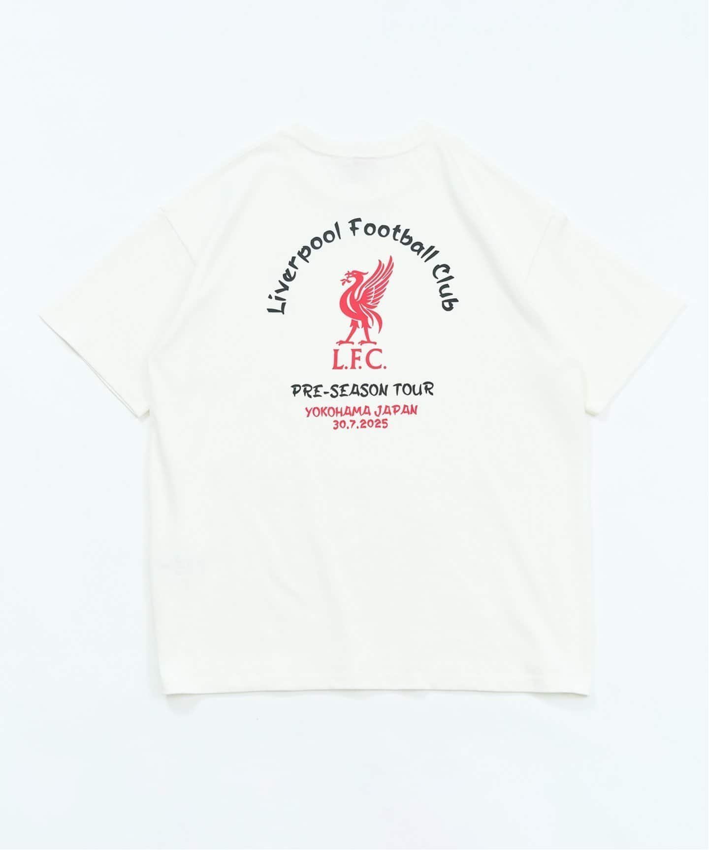 【フォーワンセブン バイ エディフィス/417 by EDIFICE / MEN】の【Liverpool FC / リバプール FC】 ASIAN FONT PRINT Tシャツ インテリア・キッズ・メンズ・レディースファッション・服の通販 founy(ファニー) 　ファッション　Fashion　メンズファッション　Fashion for Men　グラフィック　Graphic, Graphic Design　プリント　Print, Printed Pattern　ホワイト|ID: prp329100004618960 ipo3291000000033120551