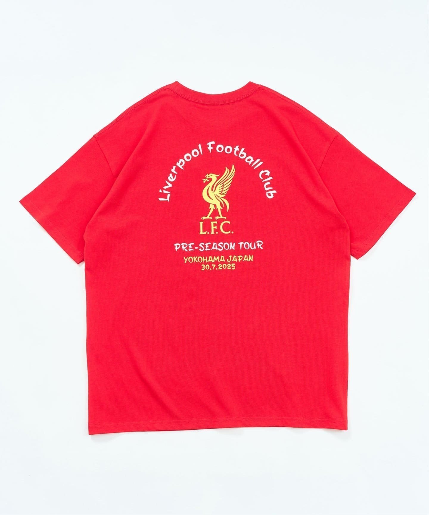 【フォーワンセブン バイ エディフィス/417 by EDIFICE / MEN】の【Liverpool FC / リバプール FC】 ASIAN FONT PRINT Tシャツ インテリア・キッズ・メンズ・レディースファッション・服の通販 founy(ファニー) 　ファッション　Fashion　メンズファッション　Fashion for Men　グラフィック　Graphic, Graphic Design　プリント　Print, Printed Pattern　レッド|ID: prp329100004618960 ipo3291000000033120552