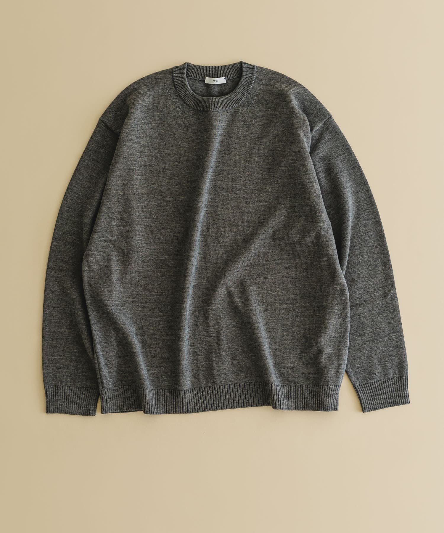 【アーバンリサーチ/URBAN RESEARCH / MEN】のATON WOOL WASHI CREWNECK SWEATER インテリア・キッズ・メンズ・レディースファッション・服の通販 founy(ファニー) 　ファッション　Fashion　メンズファッション　Fashion for Men　スウェット / スエット　Sweatshirt, Sweatwear　トレンド　Trend, Trending Now　ベーシック　Basic, Essential　リネン　Linen, Linen Fabric　リラックス　Relax, Relaxed Fit　A/W・秋冬　Autumn/Winter　冬　Winter / This Winter　夏　Summer　2024年　2024　2024-2025秋冬・A/W　Autumn/Winter 2024–25 AW24–25　003 GRAY|ID: prp329100004618967 ipo3291000000033120646