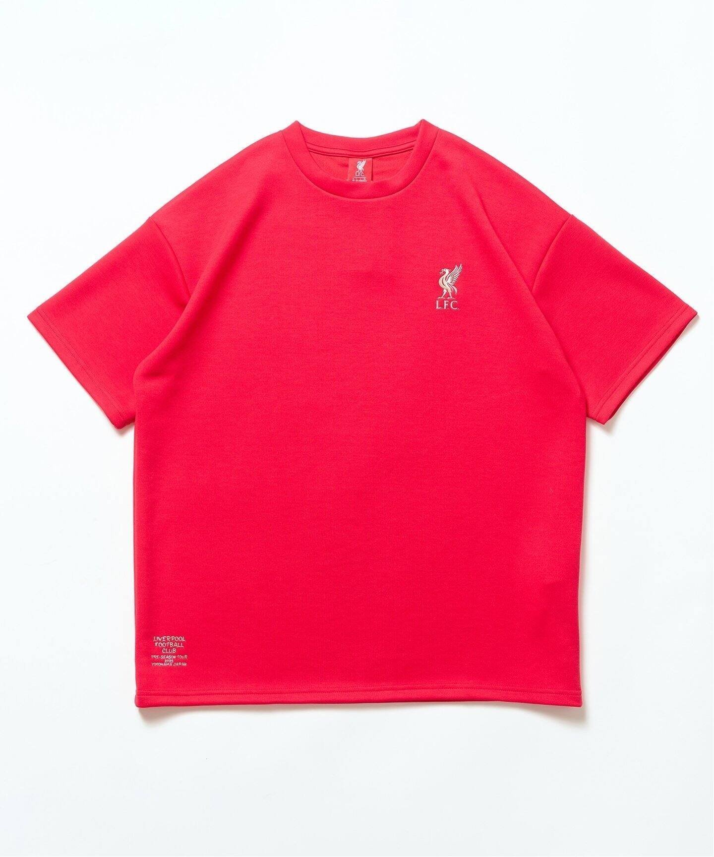 【フォーワンセブン バイ エディフィス/417 by EDIFICE / MEN】の【Liverpool FC / リバプール FC】3D METALLIC PRINT Tシャツ インテリア・キッズ・メンズ・レディースファッション・服の通販 founy(ファニー) 　ファッション　Fashion　メンズファッション　Fashion for Men　グラフィック　Graphic, Graphic Design　シンプル　Simple, Minimal　ストレッチ　Stretch, Stretchy Fabric　プリント　Print, Printed Pattern　レッド|ID: prp329100004618968 ipo3291000000033120659