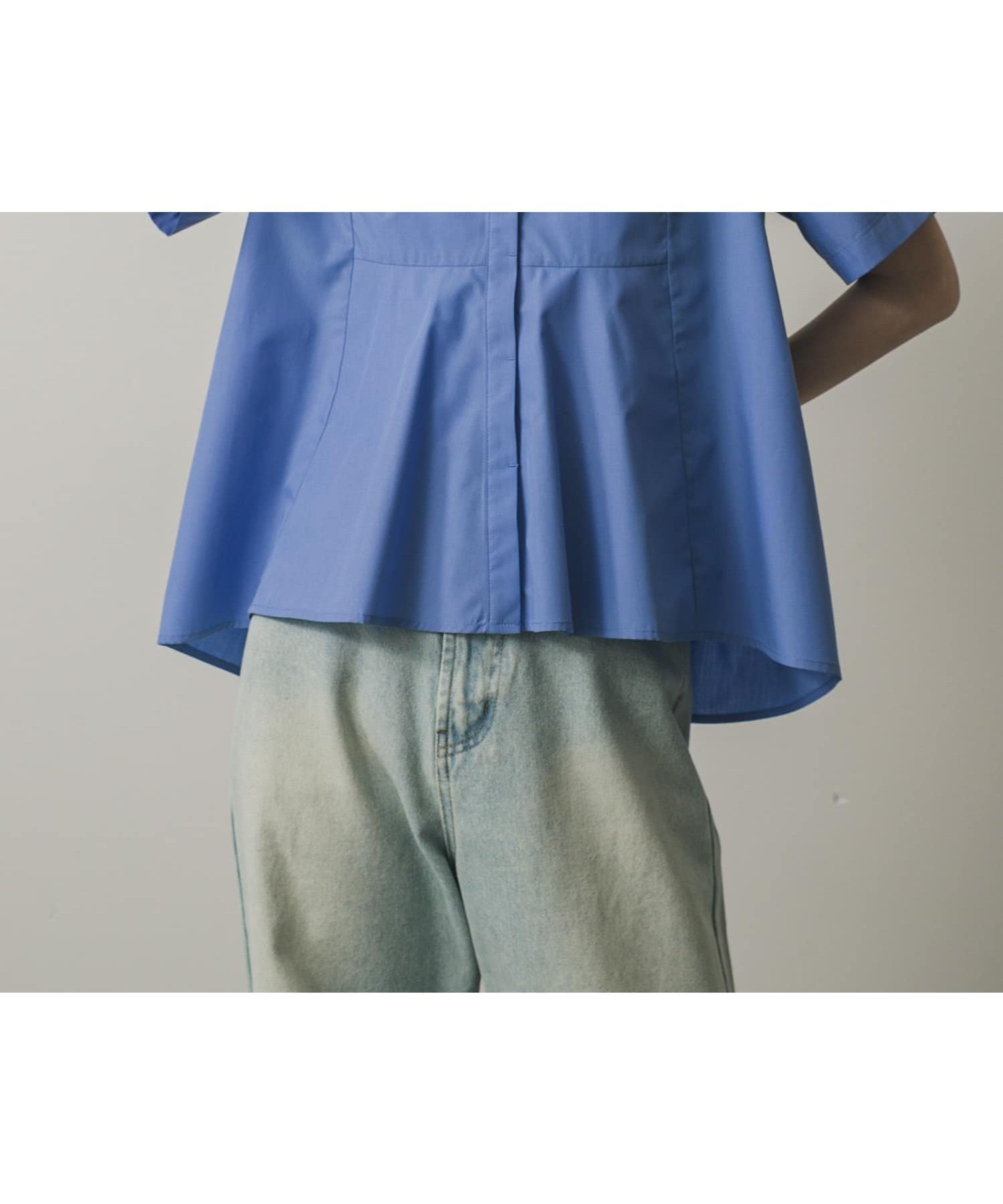 【センスオブプレイス/SENSE OF PLACE by URBAN RESEARCH】のバックタックプリーツブラウス インテリア・キッズ・メンズ・レディースファッション・服の通販 founy(ファニー) 　ファッション　Fashion　レディースファッション　Fashion for Women　トップス・カットソー　Cut & Sew Tops　シャツ・ブラウス・オフィスカジュアル　Elegant Blouses & Button-Ups　バッグ　Bags　プリーツ　Pleats, Pleated　エレガント 上品　Elegant　BLUE|ID: prp329100004618979 ipo3291000000033227118