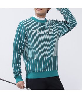 【パーリーゲイツ/PEARLY GATES / MEN】のストライプ クルーネックニットプルオーバー 人気、トレンドファッション・服の通販 founy(ファニー) ファッション Fashion メンズファッション Fashion for Men トップス・カットソー Cut & Sew Tops ニット・セーター / 定番トップス Knit Tops & Sweaters おすすめ Recommended / Our Picks ゴルフ Golf ストライプ Stripe, Striped Pattern デニム Denim, Jeans Material トレンド Trend, Trending Now ベーシック Basic, Essential 夏 Summer 春 Spring S/S・春夏 SS, Spring/Summer, Warm Season |ID:prp329100004618993