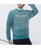 【パーリーゲイツ/PEARLY GATES / MEN】のストライプ クルーネックニットプルオーバー 人気、トレンドファッション・服の通販 founy(ファニー) ファッション Fashion メンズファッション Fashion for Men トップス・カットソー Cut & Sew Tops ニット・セーター / 定番トップス Knit Tops & Sweaters おすすめ Recommended / Our Picks ゴルフ Golf ストライプ Stripe, Striped Pattern デニム Denim, Jeans Material トレンド Trend, Trending Now ベーシック Basic, Essential 夏 Summer 春 Spring S/S・春夏 SS, Spring/Summer, Warm Season thumbnail グリーン|ID: prp329100004618993 ipo3291000000033121023
