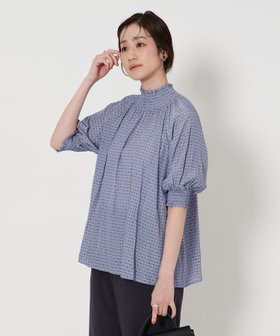 【ユナイテッドアローズ/UNITED ARROWS】のシャーリング ハイネック ブラウス 人気、トレンドファッション・服の通販 founy(ファニー) ファッション Fashion レディースファッション Fashion for Women トップス・カットソー Cut & Sew Tops シャツ・ブラウス・オフィスカジュアル Elegant Blouses & Button-Ups インナー Innerwear ギャザー Gathered, Ruffled シャーリング Shirring, Ruched ジャケット Jacket, Outerwear デニム Denim, Jeans Material ハイネック High Neck, Mock Neck プリント Print, Printed Pattern ボトム Bottoms, Lower Wear 無地 Plain, Solid Color おすすめ Recommended / Our Picks |ID:prp329100004618995
