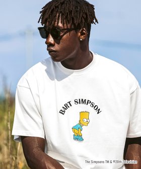 【シフォン/SHIFFON / MEN】の1PIU RELAX The Simpsonsバートシンプソン半袖Tシャツ 人気、トレンドファッション・服の通販 founy(ファニー) ファッション Fashion メンズファッション Fashion for Men キャラクター Character, Licensed Characters スプリング Spring, Spring Collection スペシャル Special, Limited Edition フィット Fit, Slim Fit フロント Front, Front Design 半袖 Short Sleeve, Half Sleeve リラックス Relax, Relaxed Fit ワーク Workwear, Utility Style |ID:prp329100004619005
