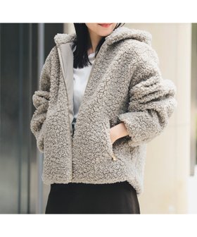【デミルクス ビームス/Demi-Luxe BEAMS】 【WEB限定】TATRAS / IPAMA ボア フードジャケット 25AW タトラス人気、トレンドファッション・服の通販 founy(ファニー) ファッション Fashion レディースファッション Fashion for Women アウター Coat / Outerwear Collection レディースジャケット・軽アウター Jackets イタリア Italy コレクション Collection, Seasonal Line ジップ Zip, Zipper ジャケット Jacket, Outerwear ブルゾン Blouson, Bomber Jacket ミラノ Milano Style, Italian-Inspired メタル Metal, Metal Parts ラグジュアリー Luxury, Elegant リュクス Luxury, Elegant, High-End, Chic 2025年 2025 2025-2026秋冬・A/W Autumn/Winter 2025–26 AW25–26 |ID:prp329100004619017