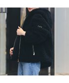 【デミルクス ビームス/Demi-Luxe BEAMS】の【WEB限定】TATRAS / IPAMA ボア フードジャケット 25AW タトラス 人気、トレンドファッション・服の通販 founy(ファニー) ファッション Fashion レディースファッション Fashion for Women アウター Coat / Outerwear Collection レディースジャケット・軽アウター Jackets イタリア Italy コレクション Collection, Seasonal Line ジップ Zip, Zipper ジャケット Jacket, Outerwear ブルゾン Blouson, Bomber Jacket ミラノ Milano Style, Italian-Inspired メタル Metal, Metal Parts ラグジュアリー Luxury, Elegant リュクス Luxury, Elegant, High-End, Chic 2025年 2025 2025-2026秋冬・A/W Autumn/Winter 2025–26 AW25–26 thumbnail BLACK|ID: prp329100004619017 ipo3291000000034287461
