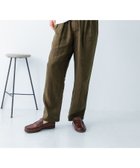 【アーバンリサーチ/URBAN RESEARCH / MEN】のLINEN TUCK PANTS KHAKI|ID: prp329100004619022 ipo3291000000033121496