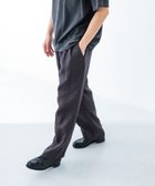 【アーバンリサーチ/URBAN RESEARCH / MEN】のLINEN TUCK PANTS F.BLACK|ID: prp329100004619022 ipo3291000000033121500