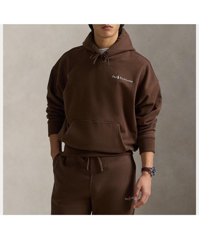 【ラルフローレン/RALPH LAUREN / MEN】のリラックスド フィット ロゴ フリース フーディ インテリア・キッズ・メンズ・レディースファッション・服の通販 founy(ファニー) https://founy.com/ ファッション Fashion メンズファッション Fashion for Men フィット Fit, Slim Fit 長袖 Long Sleeve, Full Sleeve |ID: prp329100004619026 ipo3291000000033121516