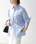 【シップス フォー ウィメン/SHIPS】のSHIPS any 洗濯機可能 タイプライター ドルマン ビッグ シャツ 人気、トレンドファッション・服の通販 founy(ファニー) ファッション Fashion レディースファッション Fashion for Women トップス・カットソー Cut & Sew Tops シャツ・ブラウス・オフィスカジュアル Elegant Blouses & Button-Ups 2025年 2025 2025春夏・S/S Spring/Summer 2025 SS25 おすすめ Recommended / Our Picks カフス Cuff Design コンパクト Compact, Small Size タイプライター Typewriter Fabric, Crisp Cotton バランス Balance, Style Balance ビッグ Big, Oversized ボトム Bottoms, Lower Wear 洗える Machine Washable thumbnail ライトブルー|ID: prp329100004619032 ipo3291000000033619494