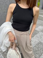 【スナイデル/SNIDEL】のカップ付きタンクトップ BLK[009]|ID:prp329100004619051