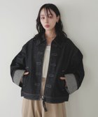 【リアン/Lian】のステッチデザインビックデニムジャケット 人気、トレンドファッション・服の通販 founy(ファニー) ファッション Fashion レディースファッション Fashion for Women アウター Coat / Outerwear Collection レディースジャケット・軽アウター Jackets デニムジャケット / カジュアルアウター Denim Jackets ジャケット Jacket, Outerwear デニム Denim, Jeans Material ビッグ Big, Oversized thumbnail ブラック|ID: prp329100004619052 ipo3291000000033567383