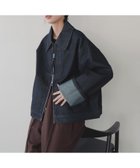 【リアン/Lian】のステッチデザインビックデニムジャケット 人気、トレンドファッション・服の通販 founy(ファニー) ファッション Fashion レディースファッション Fashion for Women アウター Coat / Outerwear Collection レディースジャケット・軽アウター Jackets デニムジャケット / カジュアルアウター Denim Jackets ジャケット Jacket, Outerwear デニム Denim, Jeans Material ビッグ Big, Oversized thumbnail インディゴブルー|ID: prp329100004619052 ipo3291000000033567384