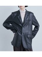 【ミースロエ/MIESROHE】のヴィンテージライクシングルJK 人気、トレンドファッション・服の通販 founy(ファニー) ファッション Fashion レディースファッション Fashion for Women ストライプ Stripe, Striped Pattern トレンド Trend, Trending Now ボックス Boxy, Box Shape マニッシュ Mannish, Boyish thumbnail BLK[009]|ID: prp329100004619073 ipo3291000000033123021