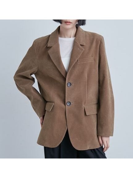 【ミースロエ/MIESROHE】のヴィンテージライクシングルJK インテリア・キッズ・メンズ・レディースファッション・服の通販 founy(ファニー) 　ファッション　Fashion　レディースファッション　Fashion for Women　ストライプ　Stripe, Striped Pattern　トレンド　Trend, Trending Now　ボックス　Boxy, Box Shape　マニッシュ　Mannish, Boyish　BEG[037]|ID: prp329100004619073 ipo3291000000033123022