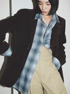 【ミースロエ/MIESROHE】のヴィンテージライクシングルJK 人気、トレンドファッション・服の通販 founy(ファニー) ファッション Fashion レディースファッション Fashion for Women ストライプ Stripe, Striped Pattern トレンド Trend, Trending Now ボックス Boxy, Box Shape マニッシュ Mannish, Boyish thumbnail BRW[058]|ID: prp329100004619073 ipo3291000000033123023