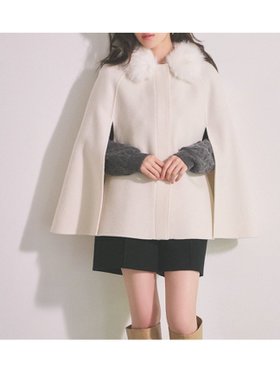【セルフォード/CELFORD】のファーティペットケープ 人気、トレンドファッション・服の通販 founy(ファニー) ファッション Fashion レディースファッション Fashion for Women おすすめ Recommended / Our Picks ショート Short, Short Length ジャケット Jacket, Outerwear フロント Front, Front Design ボトム Bottoms, Lower Wear |ID:prp329100004619077