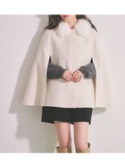 【セルフォード/CELFORD】のファーティペットケープ 人気、トレンドファッション・服の通販 founy(ファニー) ファッション Fashion レディースファッション Fashion for Women おすすめ Recommended / Our Picks ショート Short, Short Length ジャケット Jacket, Outerwear フロント Front, Front Design ボトム Bottoms, Lower Wear thumbnail IVR[003]|ID: prp329100004619077 ipo3291000000033564944