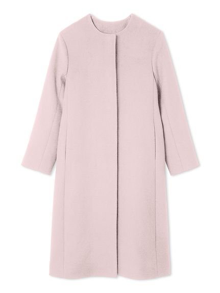 【セルフォード/CELFORD】のカシミヤ混ノーカラーコート インテリア・キッズ・メンズ・レディースファッション・服の通販 founy(ファニー) 　ファッション　Fashion　レディースファッション　Fashion for Women　アウター　Coat / Outerwear Collection　コート・ロングコート・ピーコート　Long Coats, Peacoats & More　ベーシック　Basic, Essential　エレガント 上品　Elegant　今季　This Season, Current Season　LPNK[061]|ID: prp329100004619078 ipo3291000000033593367