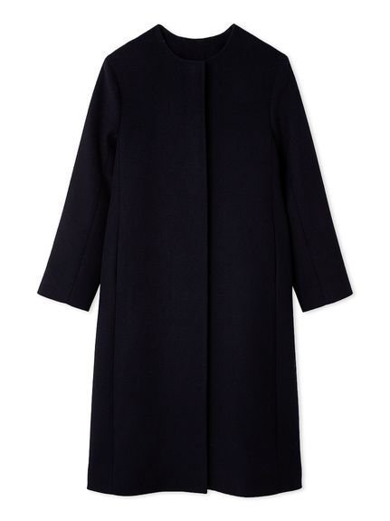 【セルフォード/CELFORD】のカシミヤ混ノーカラーコート インテリア・キッズ・メンズ・レディースファッション・服の通販 founy(ファニー) 　ファッション　Fashion　レディースファッション　Fashion for Women　アウター　Coat / Outerwear Collection　コート・ロングコート・ピーコート　Long Coats, Peacoats & More　ベーシック　Basic, Essential　エレガント 上品　Elegant　今季　This Season, Current Season　DNVY[090]|ID: prp329100004619078 ipo3291000000033593368