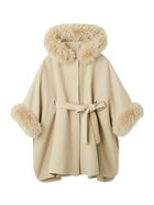 【セルフォード/CELFORD】のファーポンチョコート 人気、トレンドファッション・服の通販 founy(ファニー) ファッション Fashion レディースファッション Fashion for Women アウター Coat / Outerwear Collection コート・ロングコート・ピーコート Long Coats, Peacoats & More ポンチョ・ケープコート Ponchos & Capes トレンド Trend, Trending Now 今季 This Season, Current Season thumbnail CML[038]|ID: prp329100004619079 ipo3291000000033592591