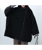 【ビームス ハート/BEAMS HEART】のパイピング ポンチョ風 コート 人気、トレンドファッション・服の通販 founy(ファニー) ファッション Fashion レディースファッション Fashion for Women アウター Coat / Outerwear Collection コート・ロングコート・ピーコート Long Coats, Peacoats & More ポンチョ・ケープコート Ponchos & Capes エレガント 上品 Elegant クラシック Classic, Timeless Style スタンド Stand Collar, Upright Stand ストレート Straight, Straight Cut バランス Balance, Style Balance パイピング Piping, Trim Design フェイクレザー Faux Leather, PU Leather ポンチョ Poncho, Cape Style ミドル Middle Length, Mid Height リラックス Relax, Relaxed Fit 冬 Winter / This Winter A/W・秋冬 Autumn/Winter thumbnail BLACK|ID: prp329100004619284 ipo3291000000033126502